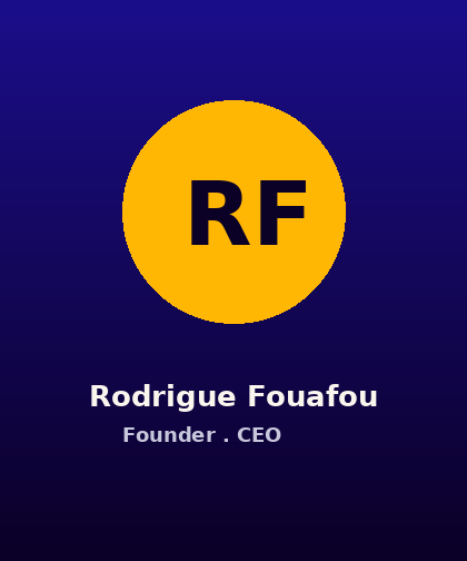 Rodrigue Fouafou, Founder and CEO of Wouessi